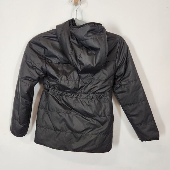 THE NORTH FACE Teen Girls' Reversible‎ Mossbud Swirl Jacket in Black - Size XS - Picture 4 of 8